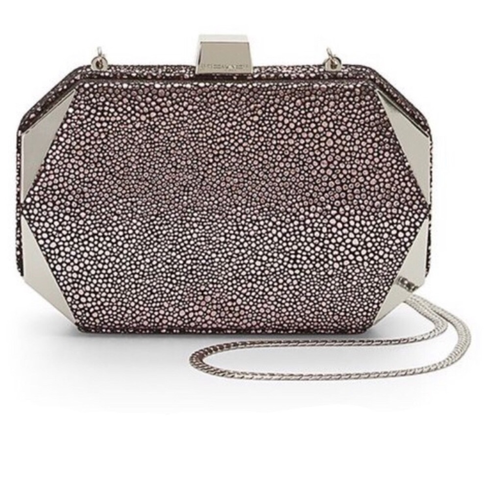NWT Rebecca Minkoff Hex Minaudière Evening Bag